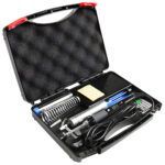 Паяльний набір з регулюванням температури, у кейсі