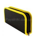 Чорний чохол для інструментів з жовтою окантовкою