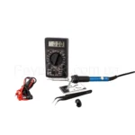 Набір для паяння з мультиметром, паяльник, аксесуари