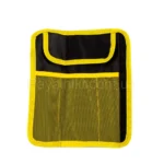 Чохол для інструментів з кишенями, чорний/жовтий