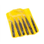 Набір антистатичних пінцетів (6 шт.) для SMD-монтажу