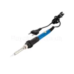 Паяльник 60 Вт с черной ручкой и синим корпусом