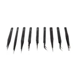 Набор пинцетов ESD для электроники (9 шт.)