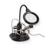 Настільна "третя рука" з лупою та тримачем паяльника