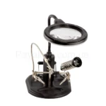 Настільна "третя рука" з лупою та підсвіткою