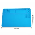 Силиконовый термостойкий коврик для пайки с магнитной полосой 380×260 мм - 3033-05-1 — изображение 5