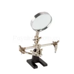 Подставка "третья рука" с лупой для пайки