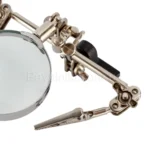 Подставка "третья рука" с лупой для пайки