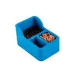 Станція очищення жала 3-в-1: синій силікон, стружка, губка