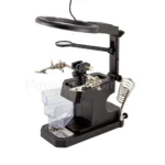 «Третья рука» с лупой и LED-подсветкой для пайки